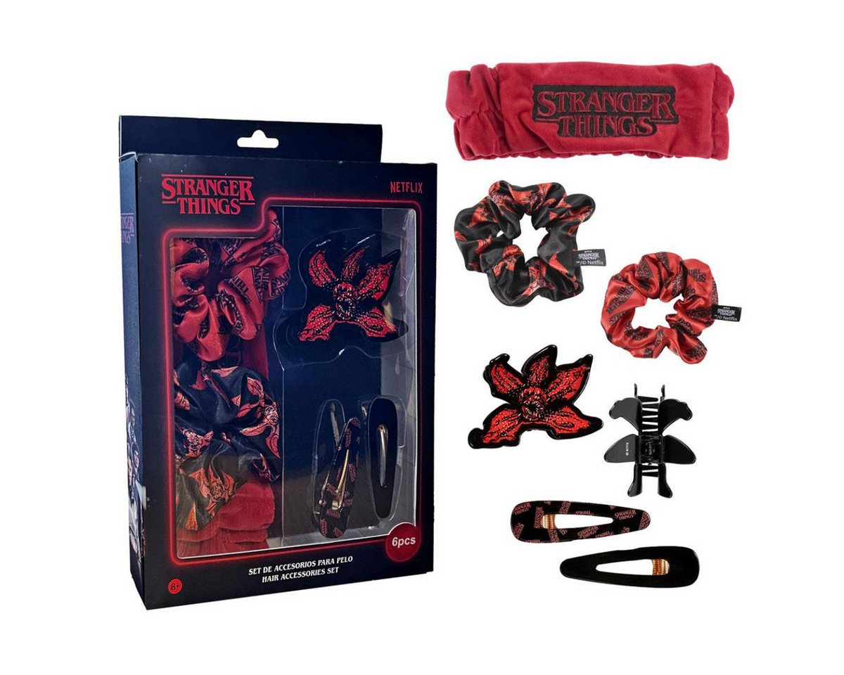Stranger things Haarstyling-Set Haarschmuck Set Damen Haarspangen Haarclips Styling von Stranger things