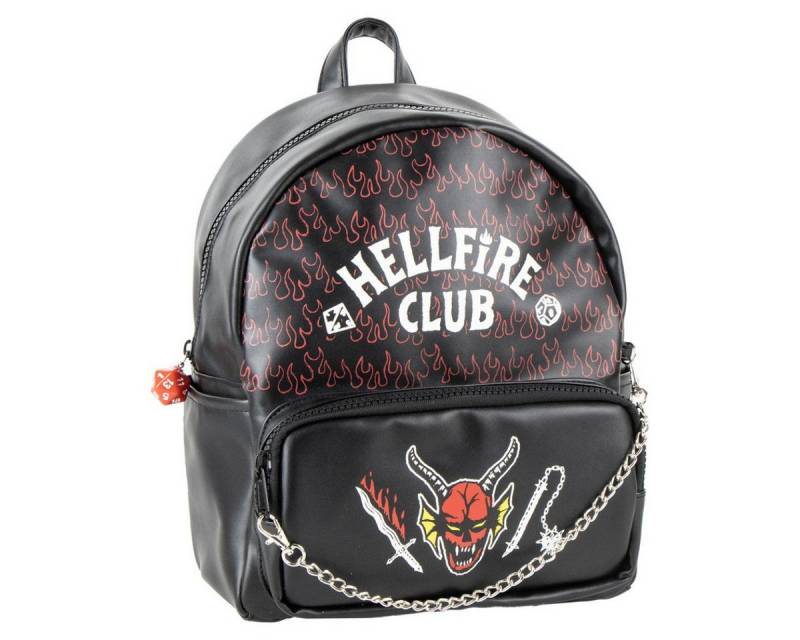 Stranger things Rucksack Rucksack Kunstleder Freizeitrucksack Travel Bag für Erwachsene von Stranger things