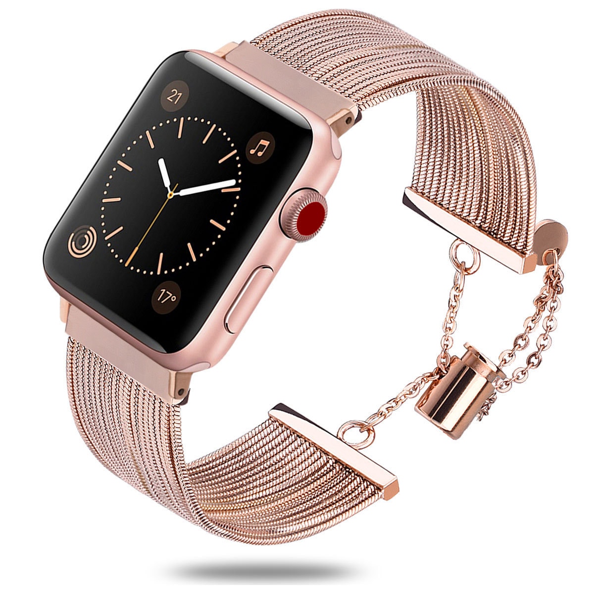 Fiona Filigree Apple Uhrenarmband 38 Mm, 40 Rose Gold, Für Apple, 42 Mm Fiona Filigree Apple Uhrenarmband 38 Mm, 40 Rose Gold, Für Apple, 42 Mm von StrapMonster