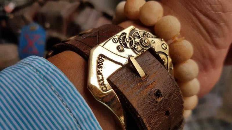 100% Handcraft Uhrwerk | P9001 Bronze-Schnalle Für Panerai-Armband 26 Mm 100% Handcraft Uhrwerk | P9001 Bronze-Schnalle Für Panerai-Armband 26 Mm von StrapsMonster