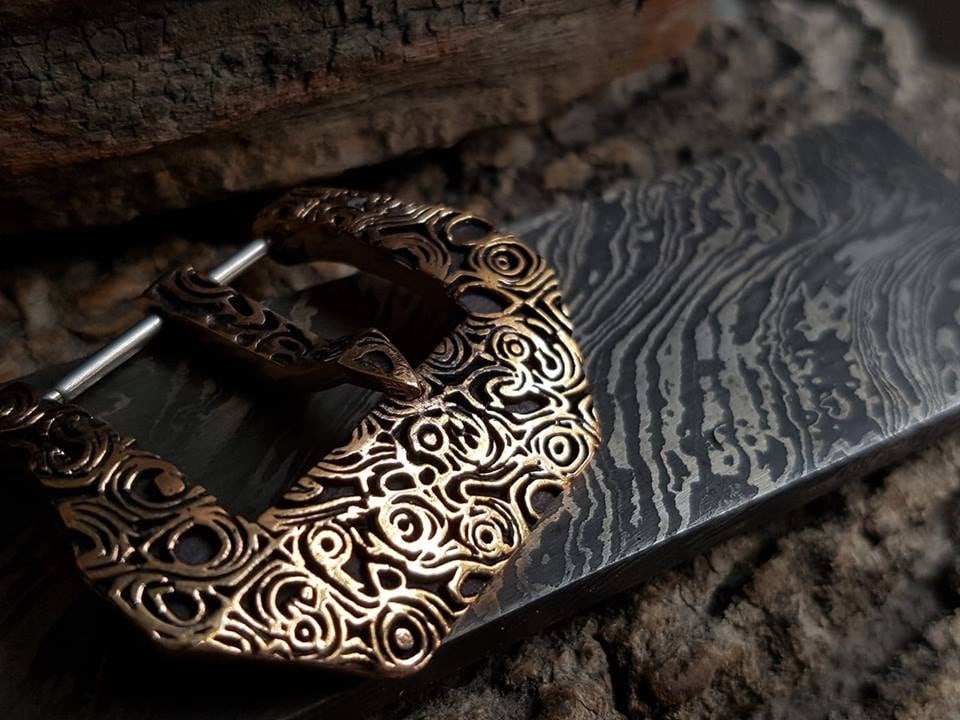 Handgefertigte Bronze Cusn 8 Buckles Damaskus Textur Für Panerai & All Homage Uhr Handgefertigte Bronze Cusn 8 Buckles Damaskus Textur Für Panerai & All Homage Uhr von StrapsMonster
