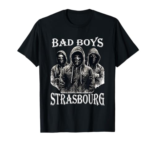 Strasbourg T-Shirt Stolz & Ehre Bad Boys Strasbourg Ultras T-Shirt von Strasbourg Shop IBK