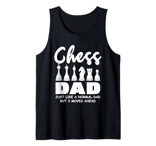 Herren Chess Dad geht wie ein normaler Vater voran Tank Top Herren Chess Dad geht wie ein normaler Vater voran Tank Top von Strategic Chess Enthusiast Humor Board Game