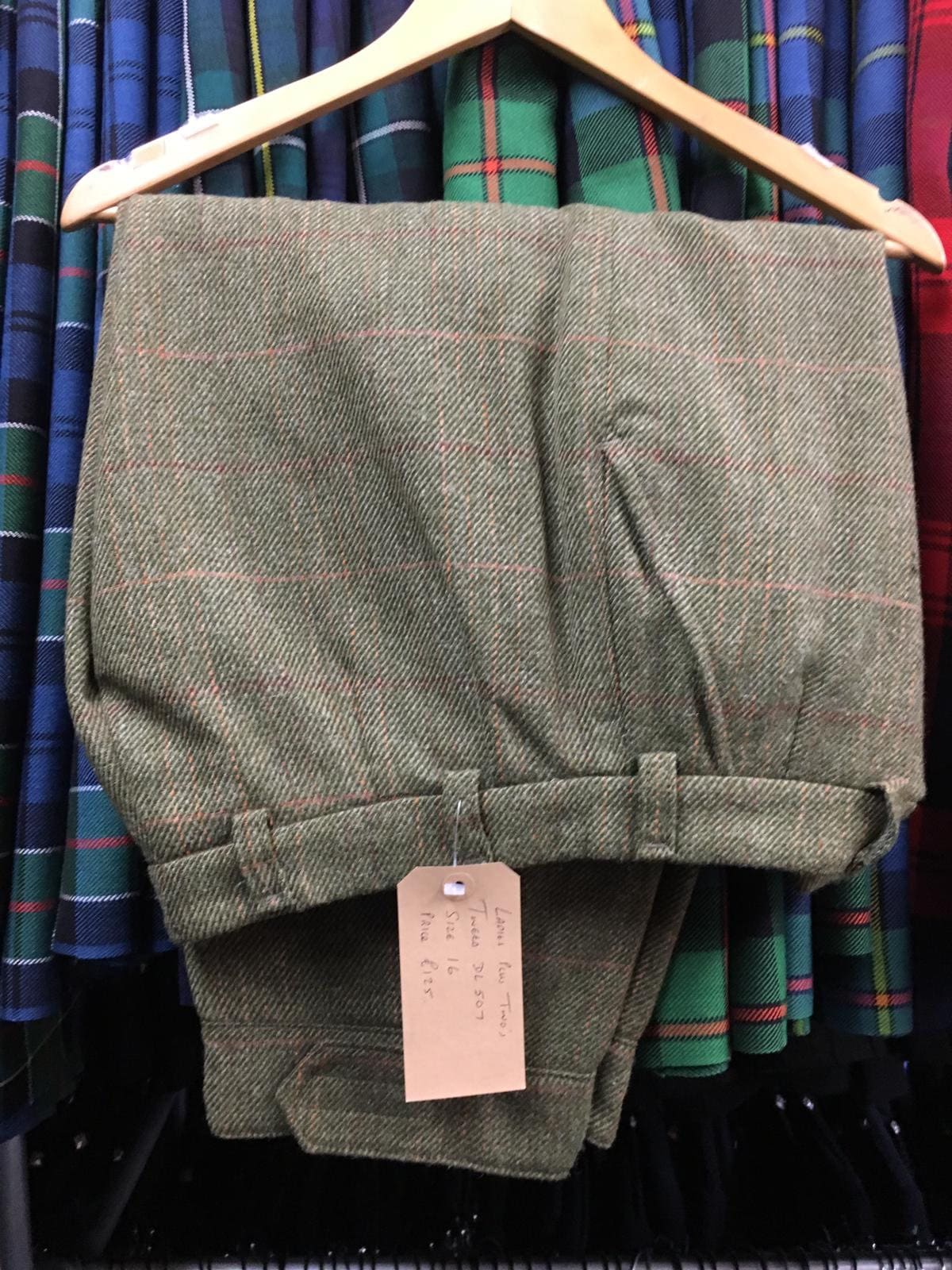 Damen Tweed Plus 2 Es von StrathblairTartans