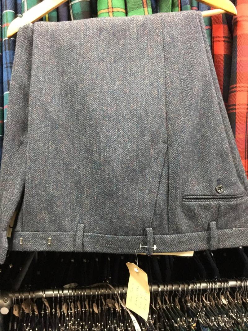 Gents Navy Tweed Plus 2 Es von StrathblairTartans