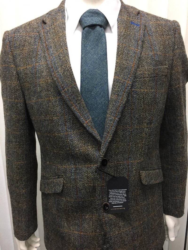 Gents "Sumburgh" Harris Tweed Sports Jacket von StrathblairTartans