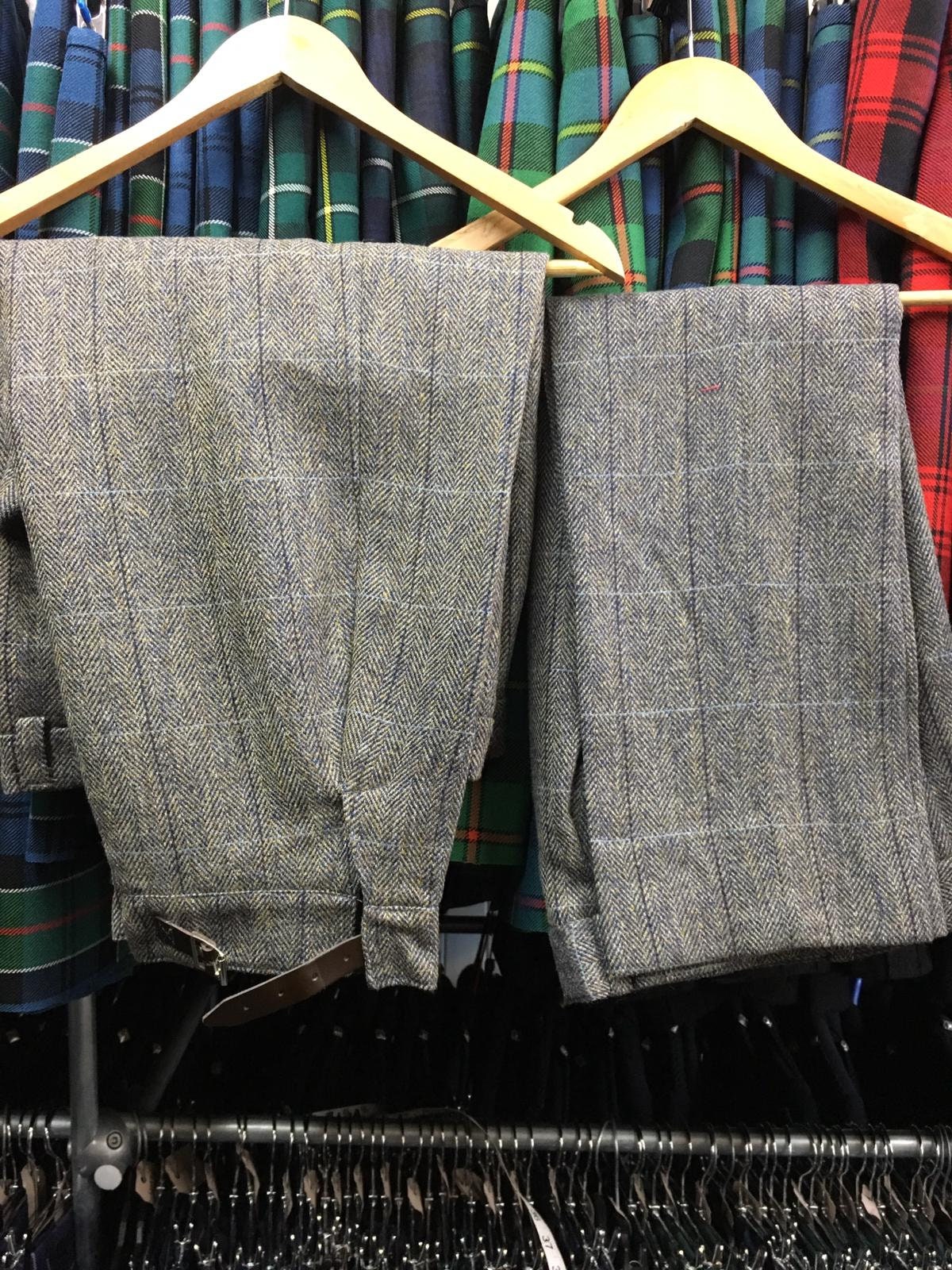 Vater & Sohn Tweed Hose/Plus 3'er Jahre von StrathblairTartans