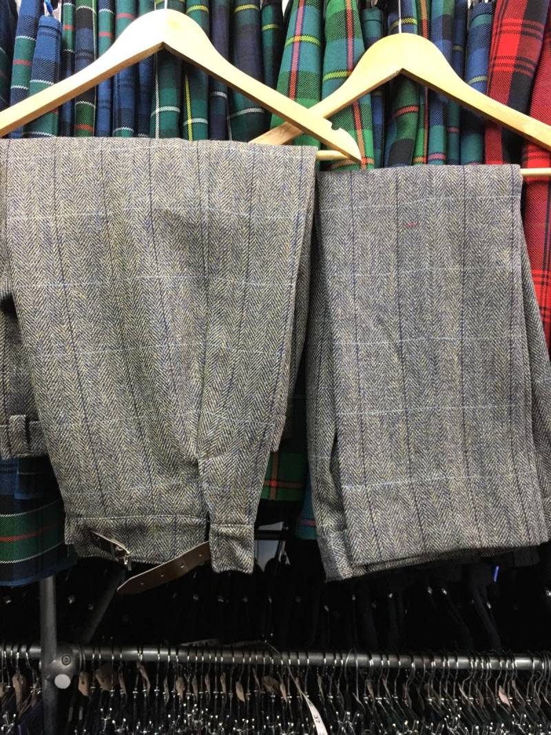 Vater & Sohn Tweed Hose/Plus 3'er Jahre von StrathblairTartans
