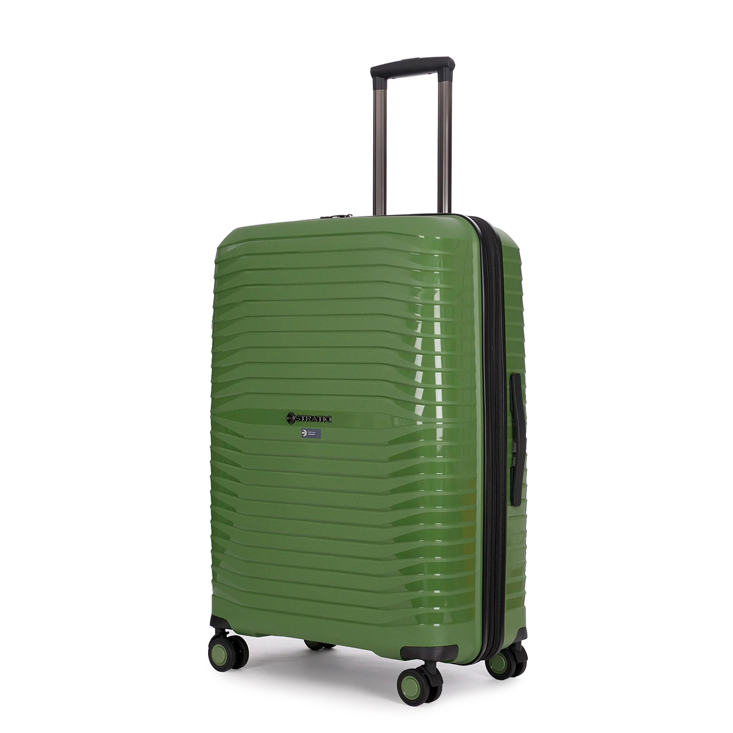 Stratic Bright + 4-Rollen Trolley L 76 cm - Olive Stratic Bright + 4-Rollen Trolley L 76 cm - Olive von Stratic