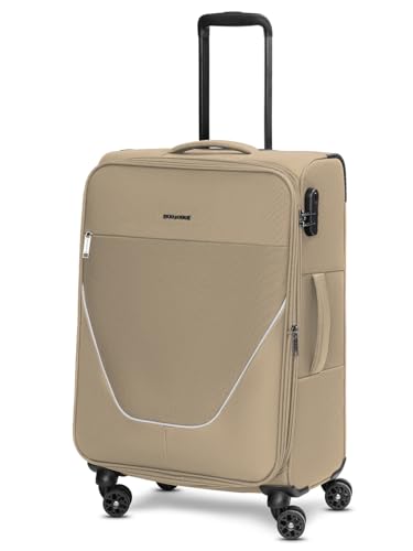 Stratic Check-in Koffer für Damen und Herren | mittelgroßer Trolley 42 x 26 x 65 cm EINGABE PRÜFEN Polyester Material | Erweiterbar & Teleskopgriff| taska Serie Stratic Check-in Koffer für Damen und Herren | mittelgroßer Trolley 42 x 26 x 65 cm EINGABE PRÜFEN Polyester Material | Erweiterbar & Teleskopgriff| taska Serie von Stratic