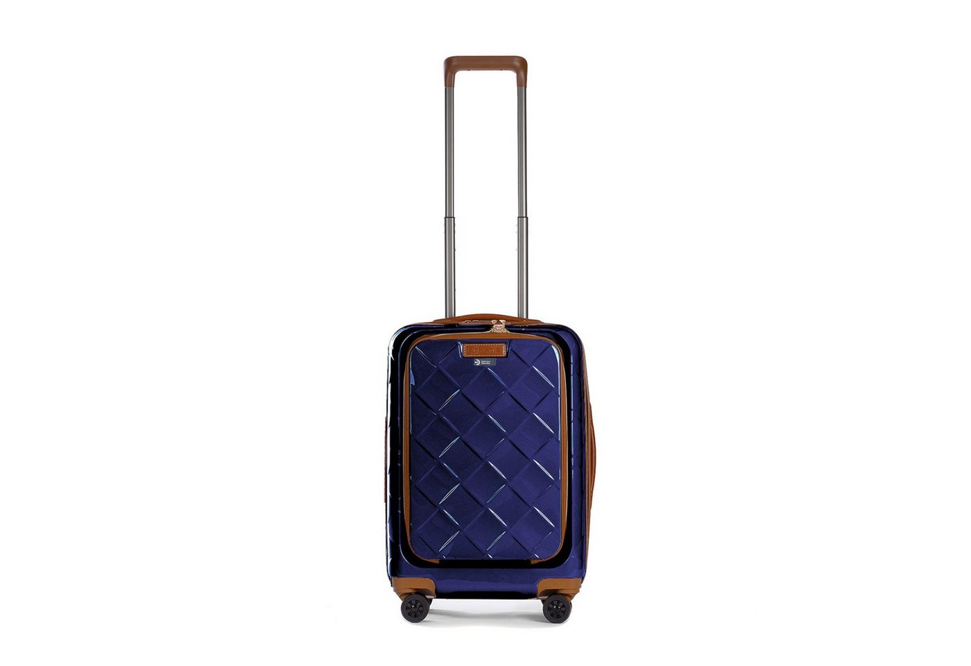 Stratic Handgepäck-Trolley Leather&More - Hartschalen-Koffer S (mit Vortasche, 4 Rollen Stratic Handgepäck-Trolley Leather&More - Hartschalen-Koffer S (mit Vortasche, 4 Rollen von Stratic