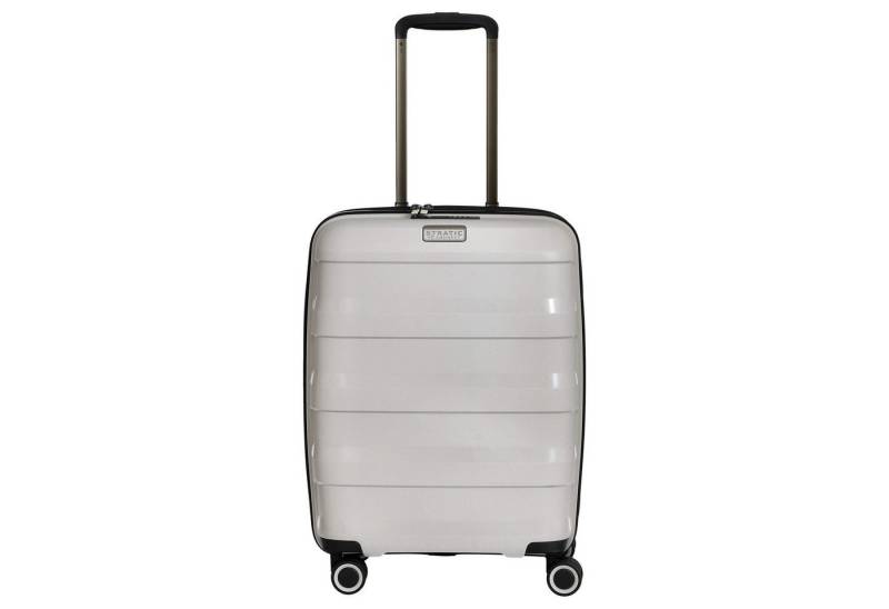 Stratic Handgepäck-Trolley Straw+ - 4-Rollen-Trolley 55 cm S erw. (beige), 4 Rollen Rollen von Stratic