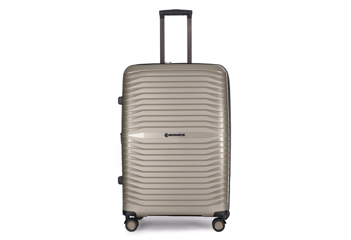 Stratic Hartschalen-Trolley Bright+, 4 Rollen, Polypropylen Stratic Hartschalen-Trolley Bright+, 4 Rollen, Polypropylen von Stratic