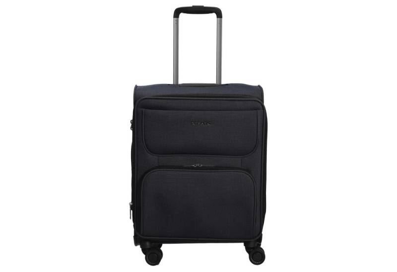 Stratic Koffer Bendigo Light+ - 4-Rollen-Trolley 54 cm S erw. (navy) von Stratic