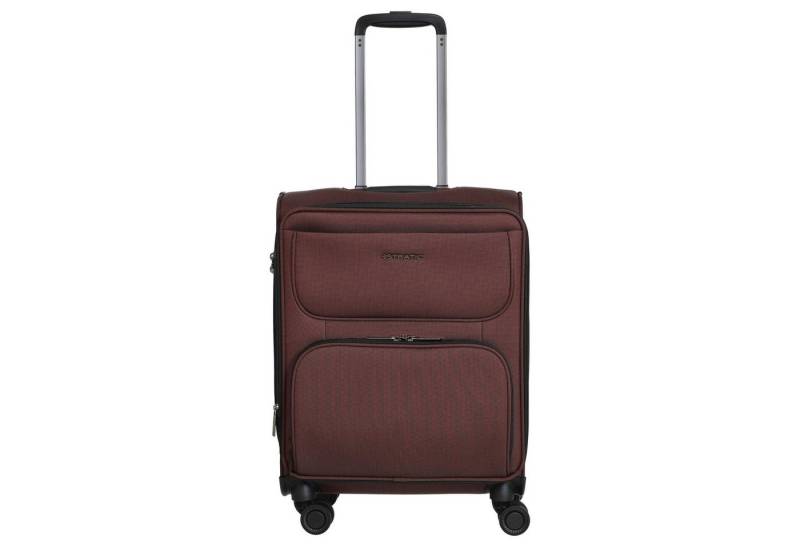 Stratic Koffer Bendigo Light+ - 4-Rollen-Trolley 54 cm S erw. (redwine), 4 Rollen Rollen von Stratic