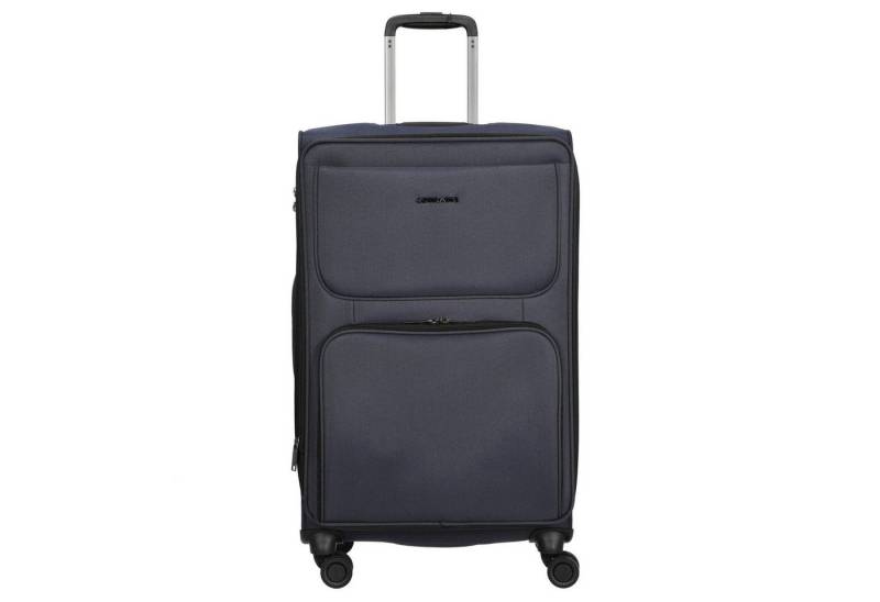 Stratic Koffer Bendigo Light+ - 4-Rollen-Trolley 72 cm M erw. (navy), 4 Rollen Rollen von Stratic