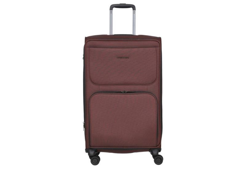 Stratic Koffer Bendigo Light+ - 4-Rollen-Trolley 72 cm M erw. (redwine), 4 Rollen Rollen von Stratic