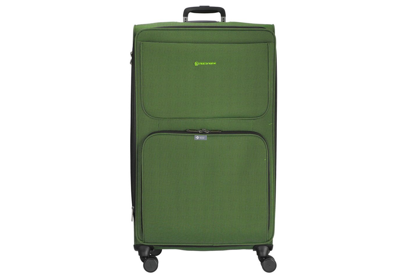 Stratic Koffer Bendigo Light+ - 4-Rollen-Trolley 84 cm L erw. (green), 4 Rollen Rollen von Stratic