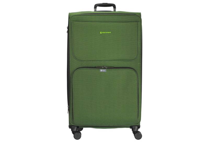 Stratic Koffer Bendigo Light+ - 4-Rollen-Trolley 84 cm L erw. (green), 4 Rollen Rollen von Stratic