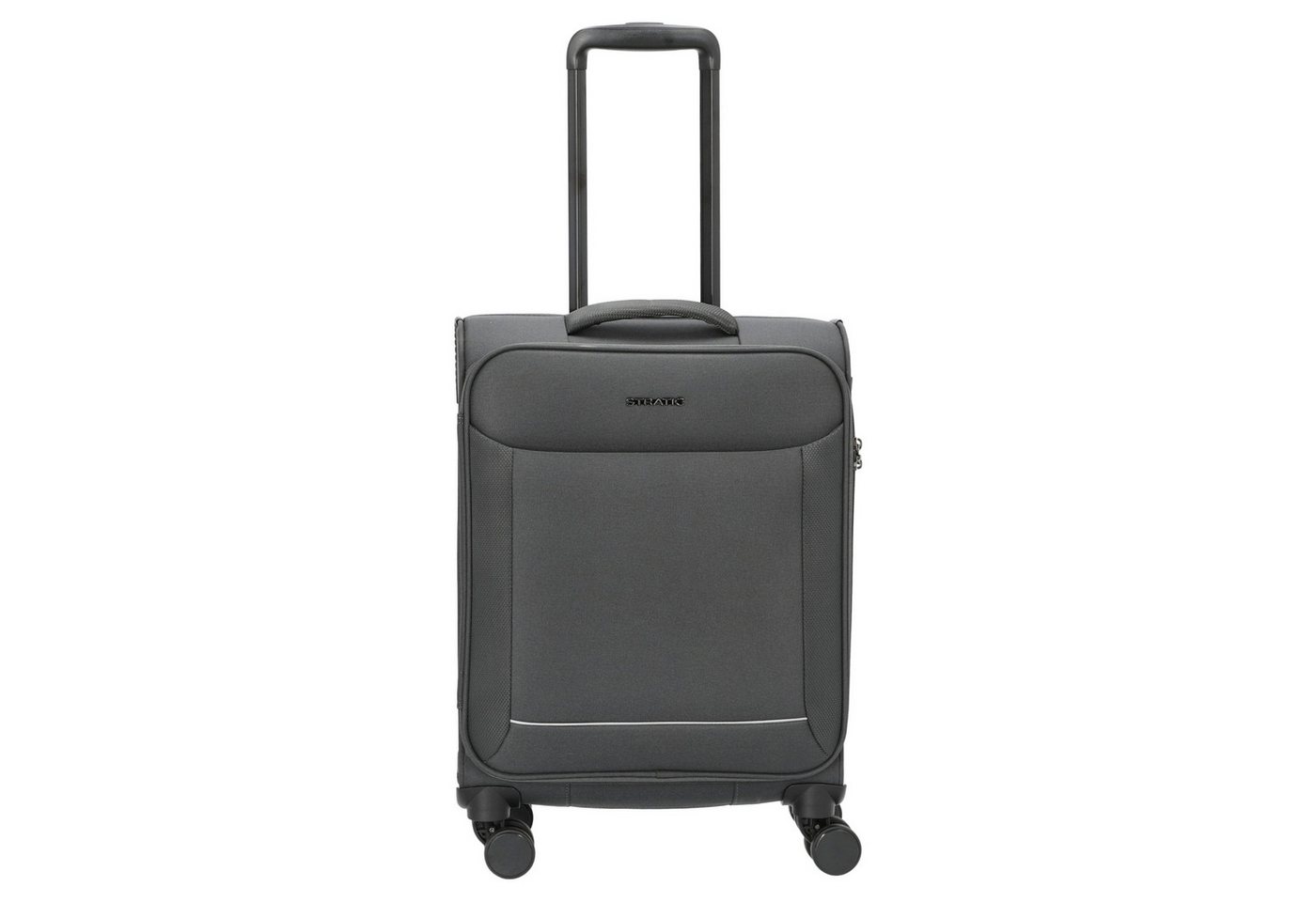 Stratic Koffer Fresh - 4-Rollen-Trolley 55 cm S (anthracite), 4 Rollen Rollen von Stratic