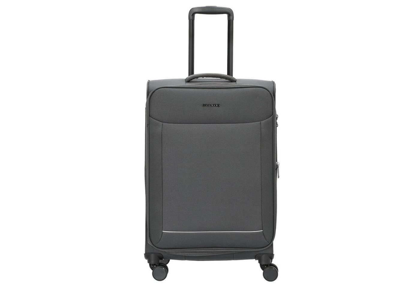 Stratic Koffer Fresh - 4-Rolley-Trolley 65 cm M erw. (anthrazit), 4 Rollen Rollen von Stratic