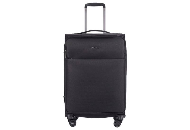 Stratic Koffer Light+ - 4-Rollen-Trolley 68 cm M erw. (black) von Stratic