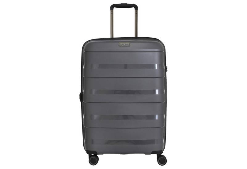 Stratic Koffer Straw+ - 4-Rollen-Trolley 66 cm M erw. (dark grey) von Stratic