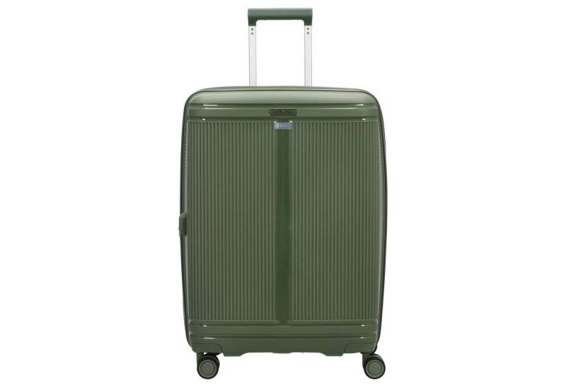 Stratic Koffer Straw T - 4-Rollen-Trolley 67 cm M erw. (olive), 4 Rollen Rollen von Stratic