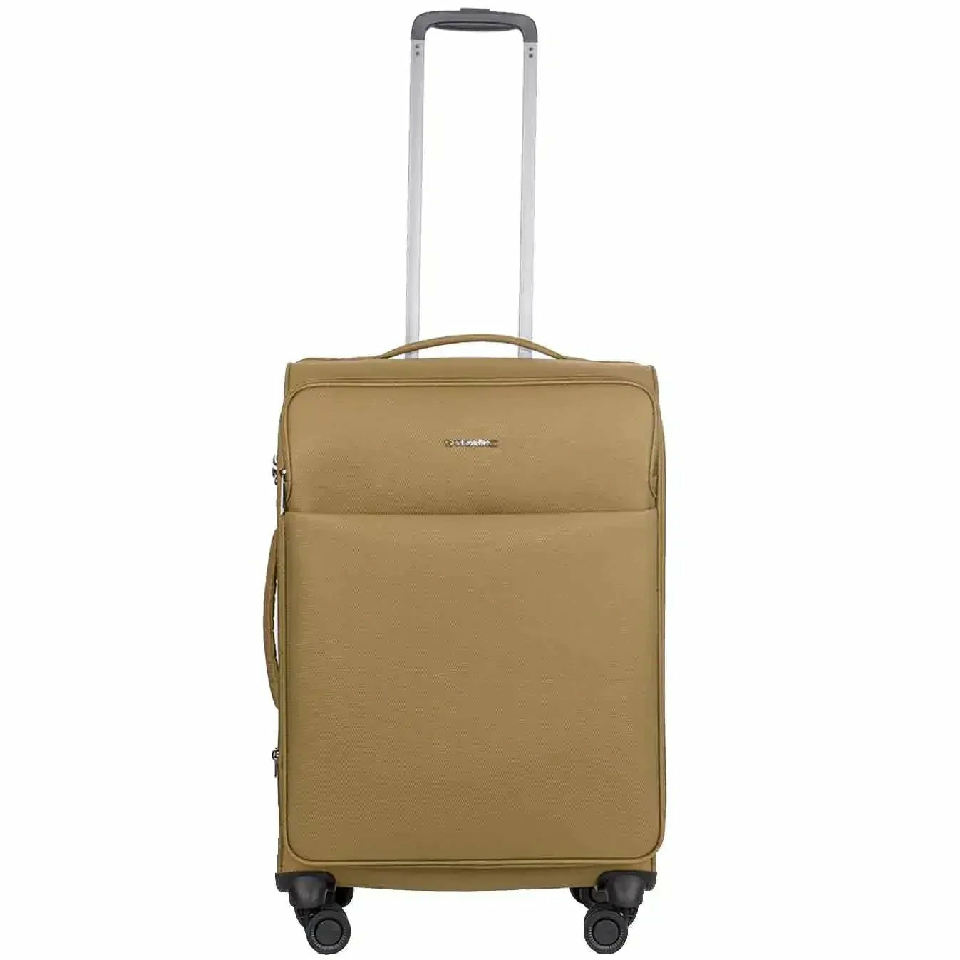 Stratic Light + 4-Rollen Trolley 68 cm - Khaki von Stratic