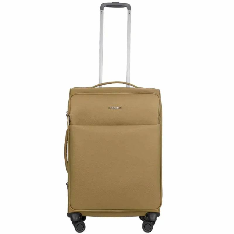 Stratic Light + 4-Rollen Trolley 68 cm - Khaki von Stratic