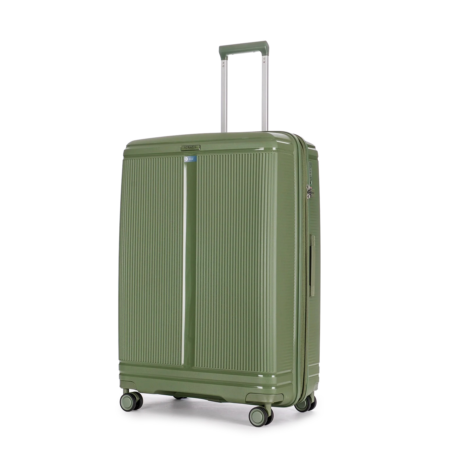 Stratic Straw T 4-Rollen Trolley L 76 cm - Olive von Stratic