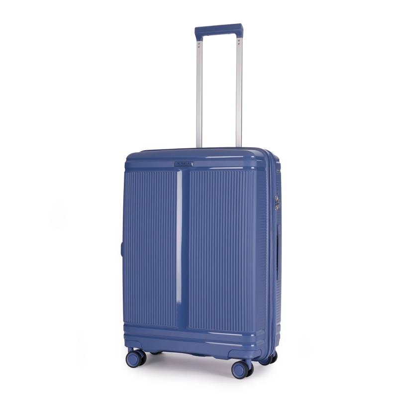 Stratic Straw T 4-Rollen Trolley M 67 cm - Navy von Stratic