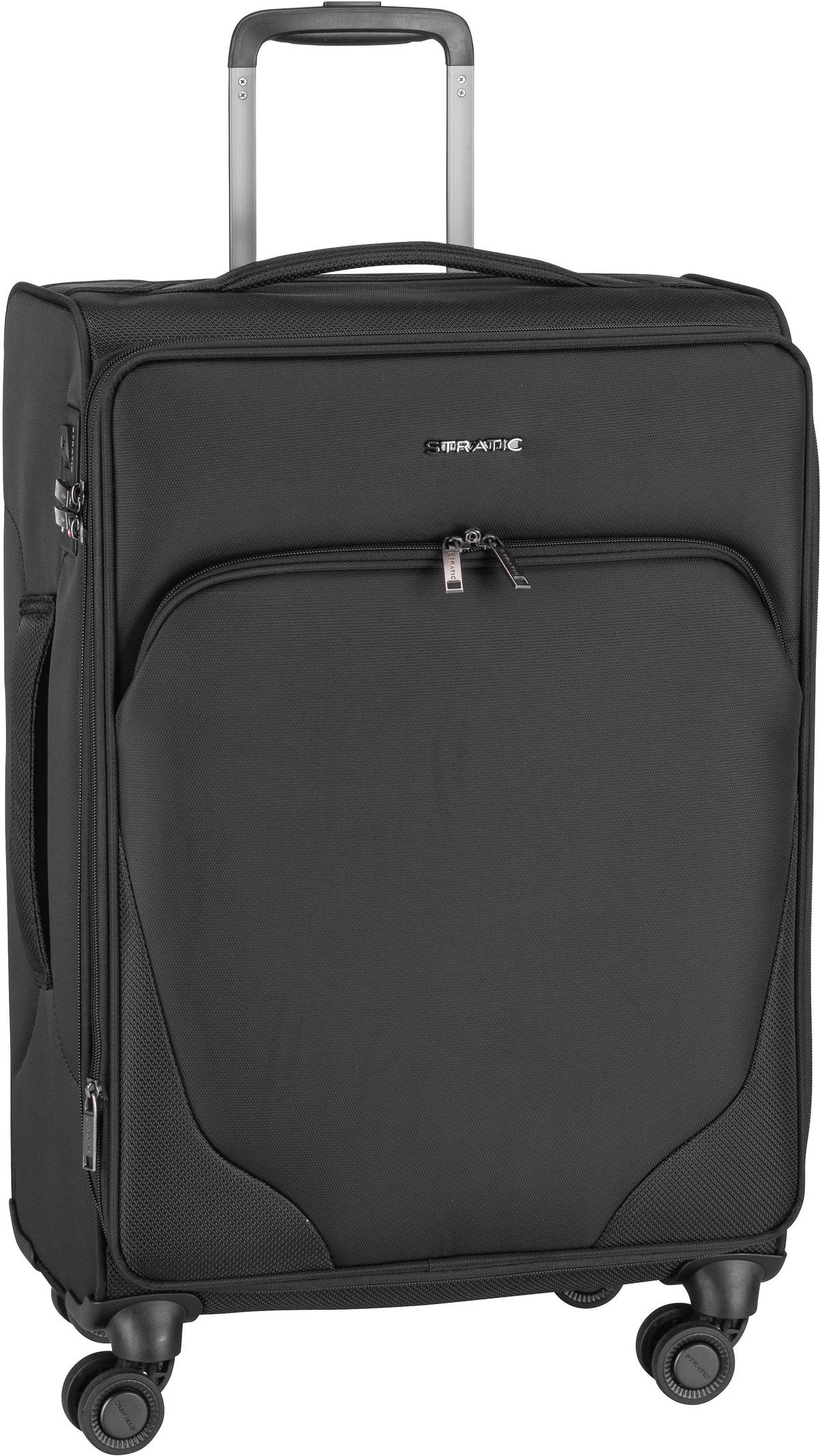 Stratic Mix Trolley M  in Schwarz (60 Liter), Koffer & Trolley von Stratic