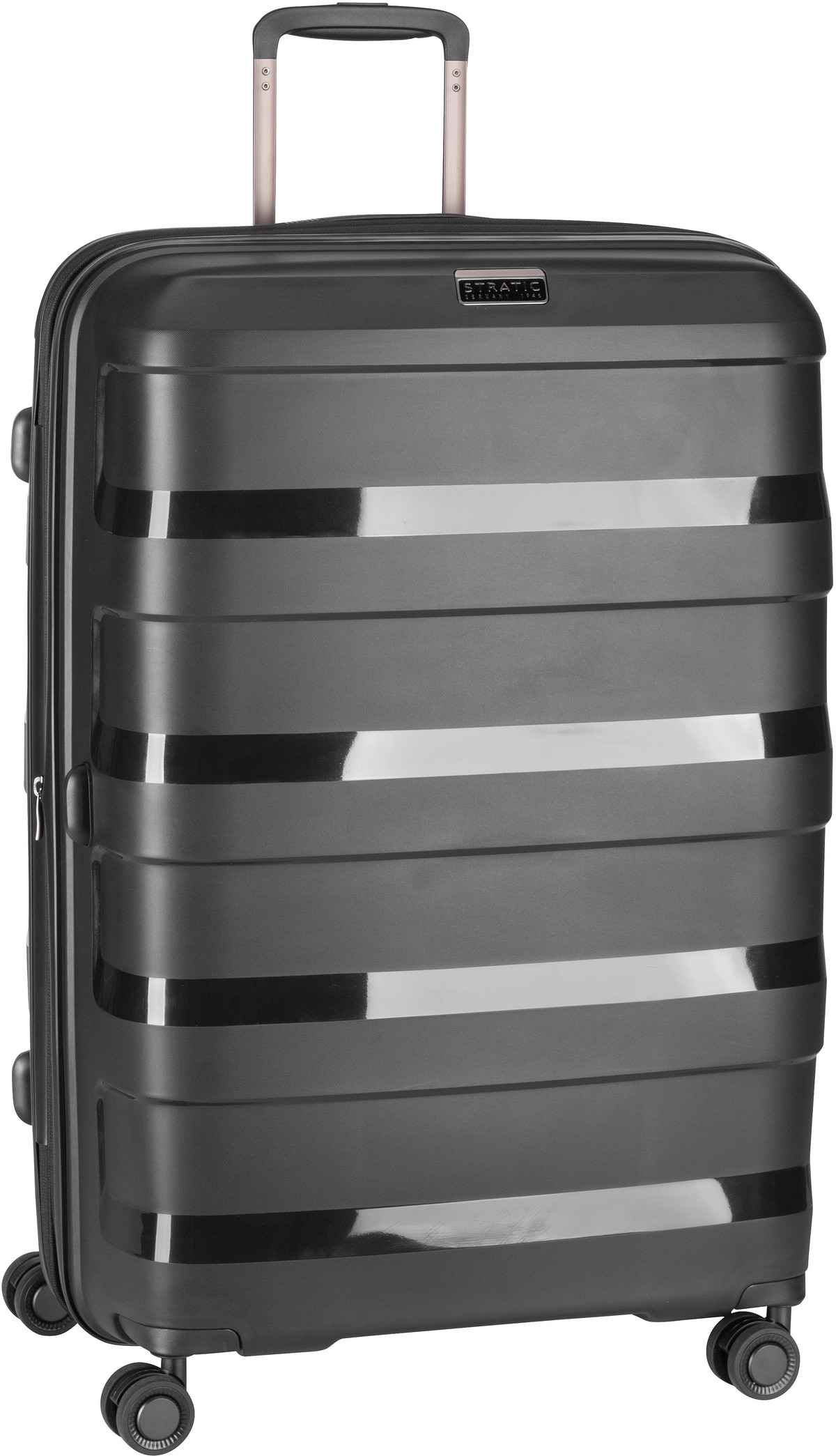 Stratic Straw+ Trolley L  in Schwarz (105 Liter), Koffer & Trolley von Stratic