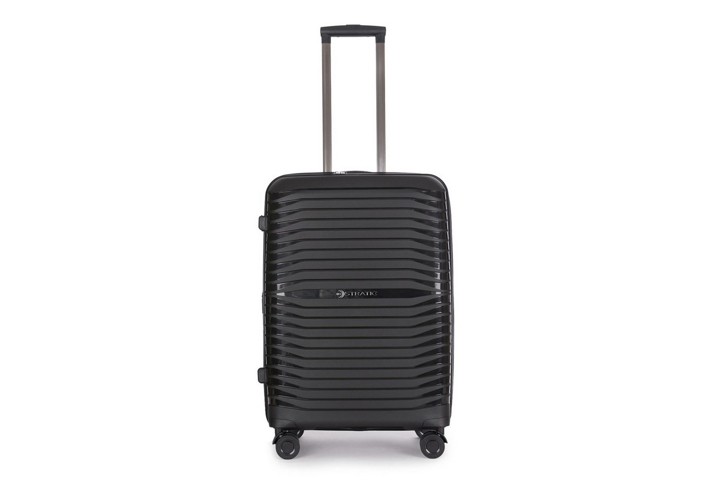 Stratic Trolley Bright + Koffer M (erweiterbar), 4 Rollen von Stratic