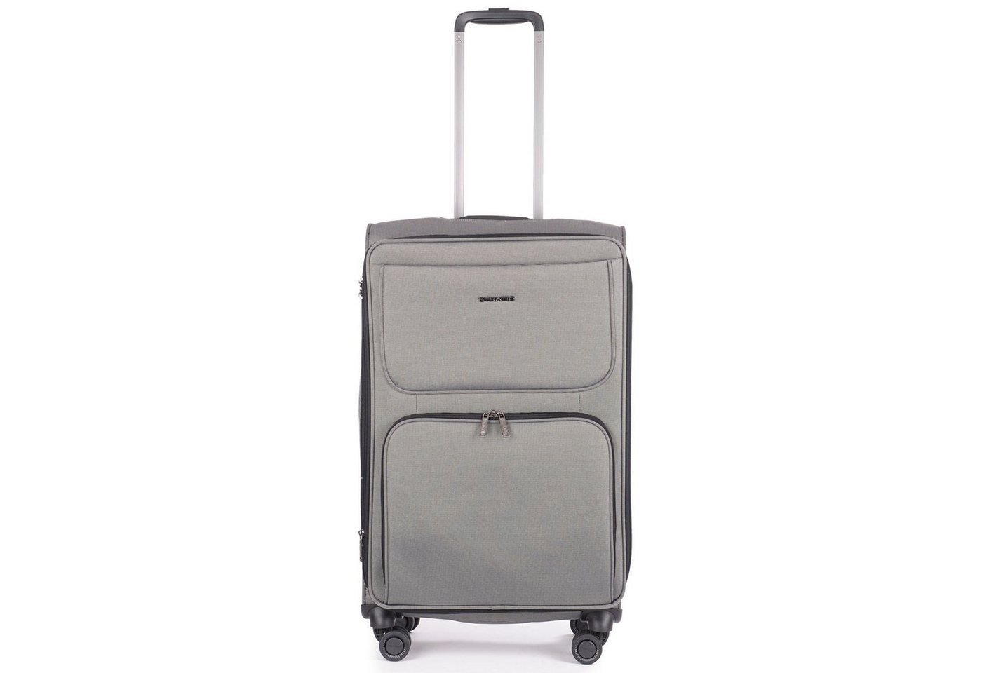 Stratic Weichgepäck-Trolley Bendigo Light +, 4 Rollen, Polyester von Stratic