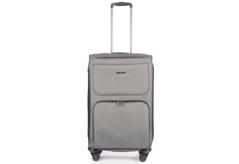 Stratic Weichgepäck-Trolley Bendigo Light +, 4 Rollen, Polyester von Stratic