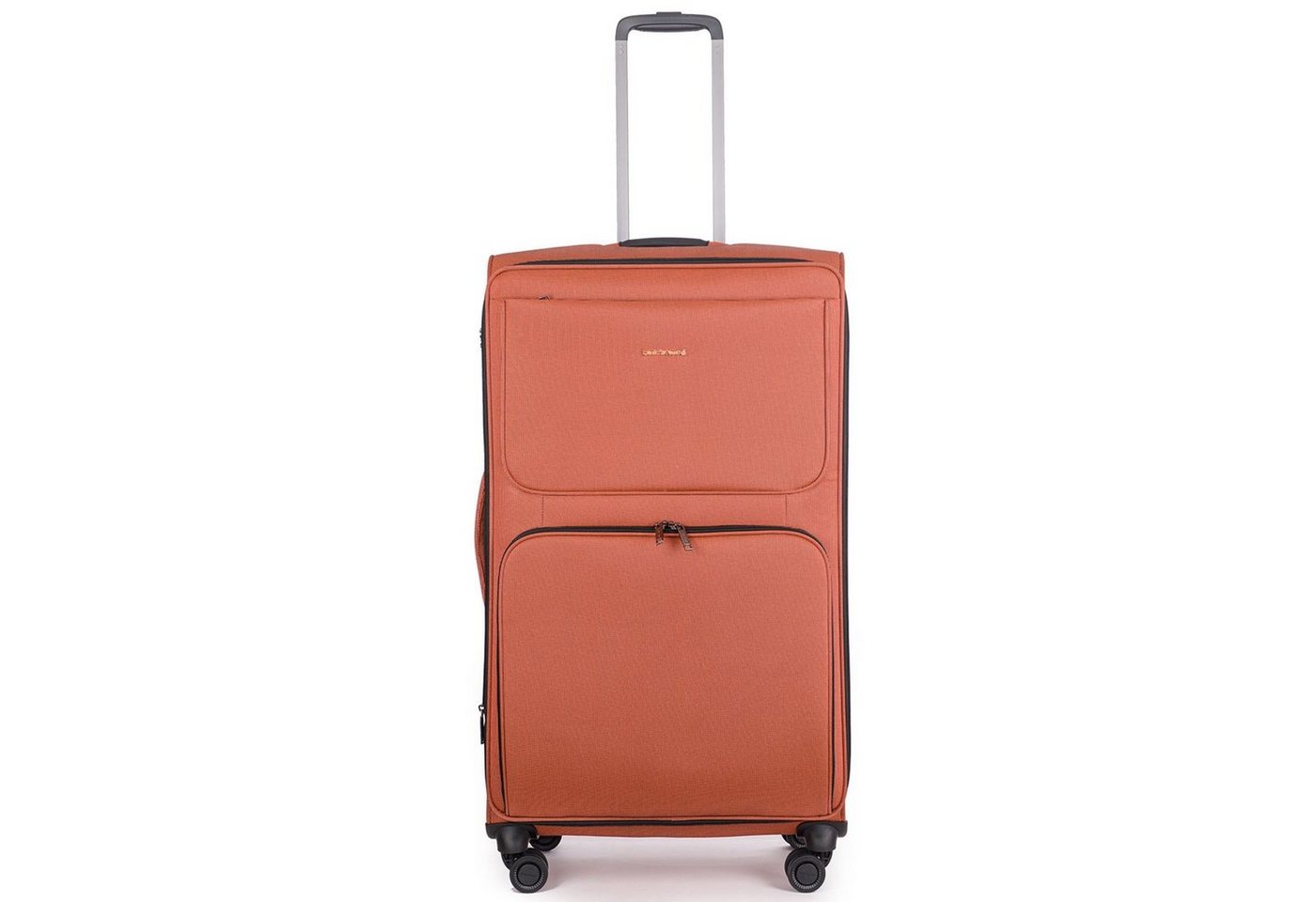 Stratic Weichgepäck-Trolley Bendigo Light Plus, 4 Rollen, Polyester von Stratic