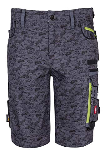 Strauss Engelbert e.s. Motion Shorts Pixel (Größe 54) 2020 - Arbeitsshorts - Herren - Sommer - Bundhose - Mehrfachtaschen von Strauss