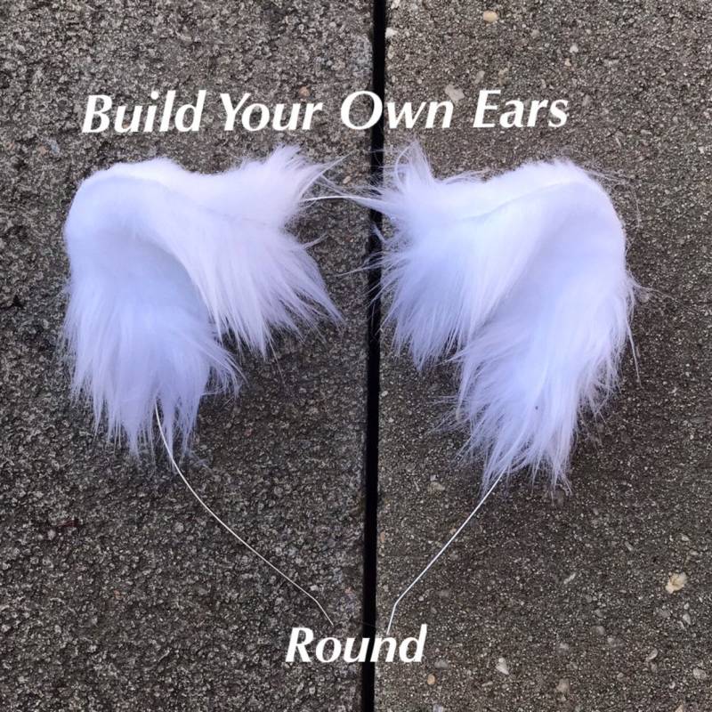 Bauen Sie Ihre Eigenen Ohren Große Katze/Rund Bauen Sie Ihre Eigenen Ohren Große Katze/Rund von StrawberryLionShop