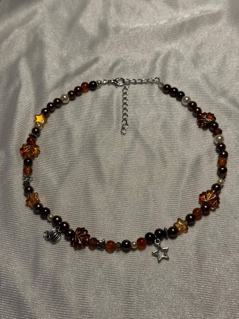 Autumn Necklace - Alternative Rockstargf Downtowngirl Fall Autumnal Witchy Whimsical Forest Fairy von Strawberrycupcake222