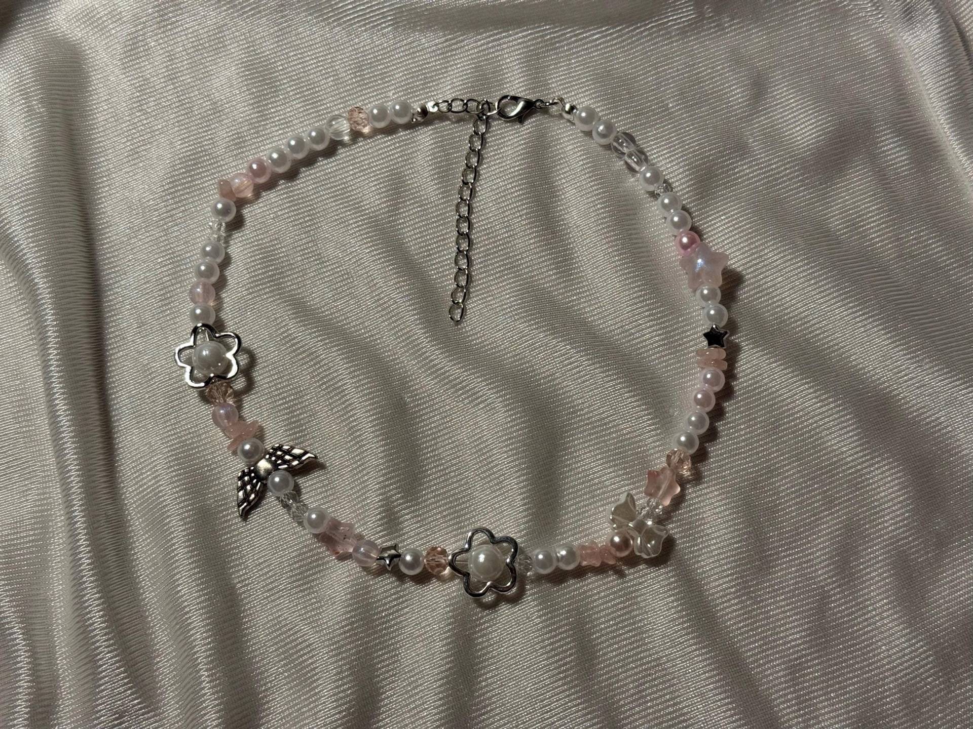 Hachi Necklace - Nana Inspired Aiyazawa Coquette Pink Core Pinterest Downtowngirl Winter Christmas Manga Anime Balletcore Kawaii von Strawberrycupcake222