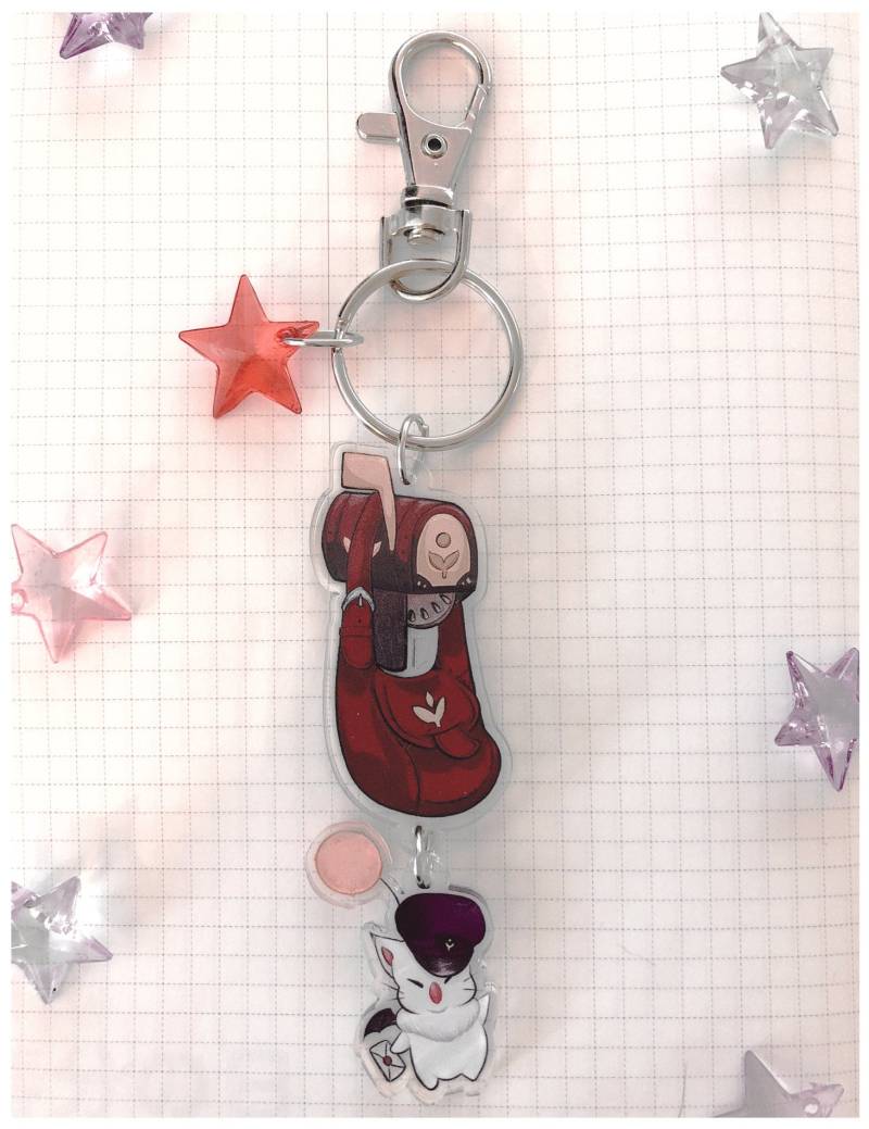Mail Moogle Acryl Anhänger | Strawborble Süßer Ita Tasche Kawaii Final Fantasy 14 Ffxiv Mog Mail Moogle Acryl Anhänger | Strawborble Süßer Ita Tasche Kawaii Final Fantasy 14 Ffxiv Mog von Strawborble