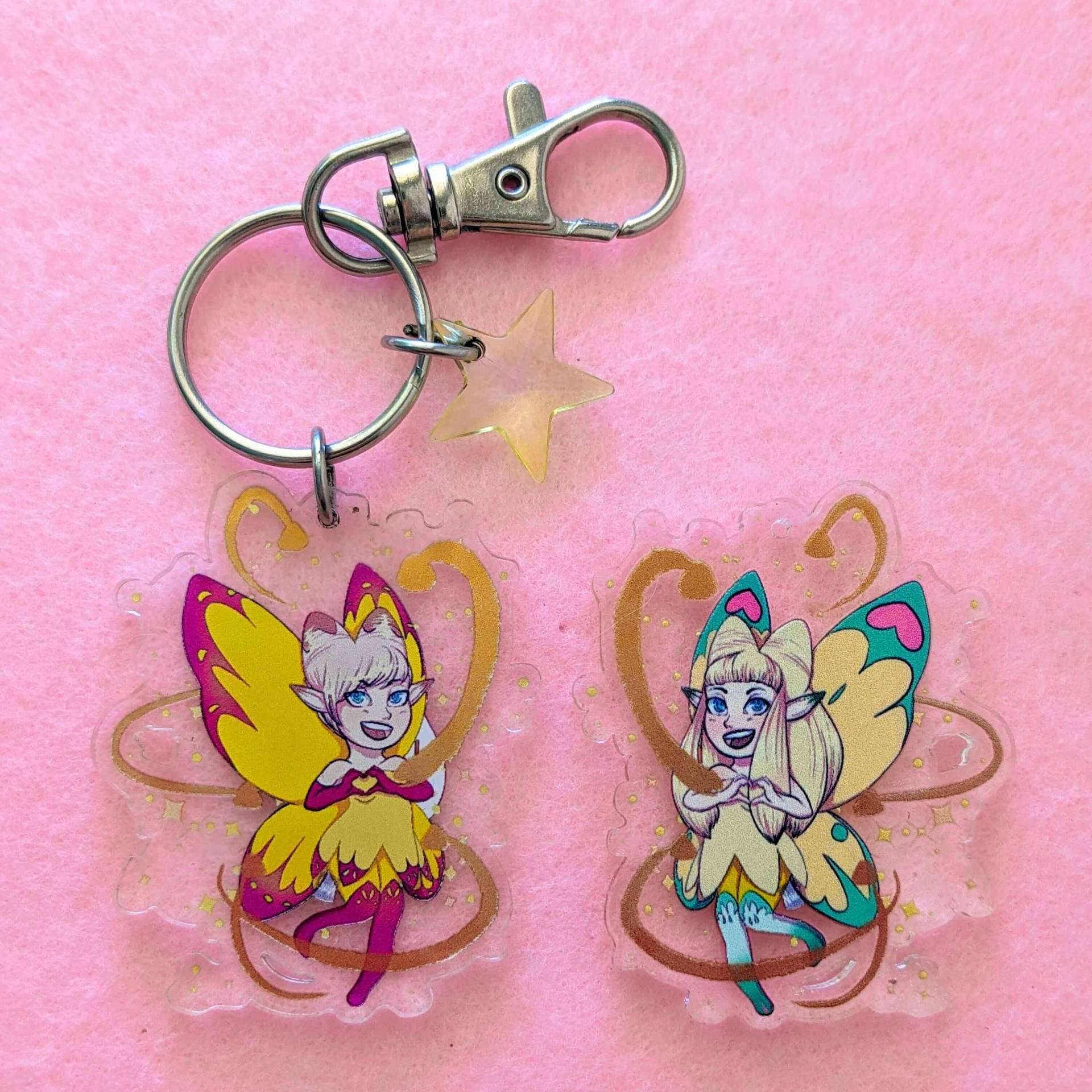 Selene & Eos Acryl Anhänger | Strawborble Final Fantasy 14 Ffxiv Gelehrte Fee Süßer Gelehrter Kawaii Ita Tasche Feenzauber Selene & Eos Acryl Anhänger | Strawborble Final Fantasy 14 Ffxiv Gelehrte Fee Süßer Gelehrter Kawaii Ita Tasche Feenzauber von Strawborble