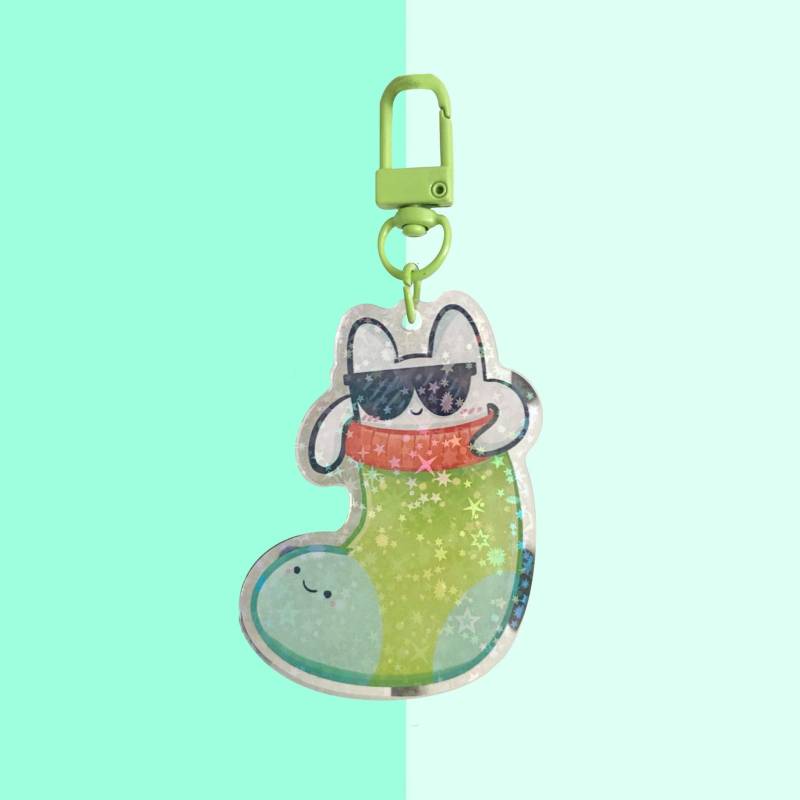 Frens Keychain | Cool Sock Frens Keychain | Cool Sock von Strawlstickers