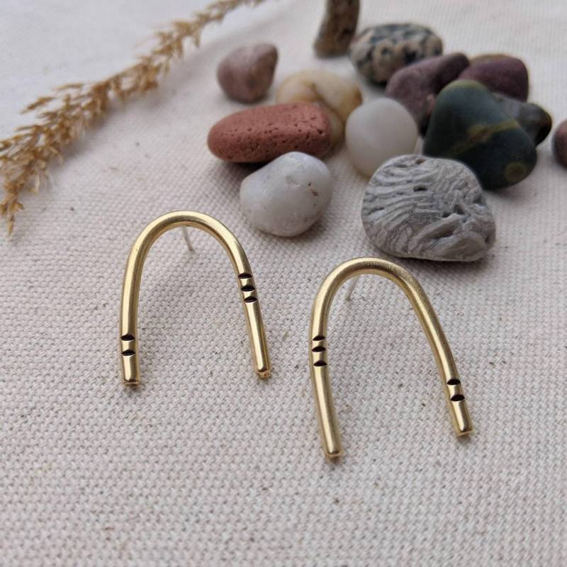 Arc Studs - Relic Kollektion Ohrringe Arc Studs - Relic Kollektion Ohrringe von StrayStones