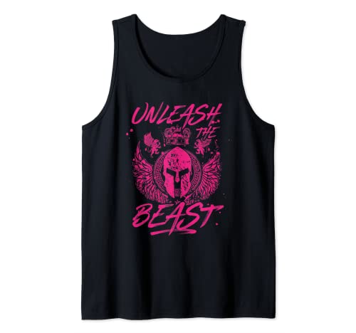 Spartan Unleash The Beast | Sparta Warrior Mädchen Fitnessstudio Workout Tank Top Spartan Unleash The Beast | Sparta Warrior Mädchen Fitnessstudio Workout Tank Top von Street Mode Inc