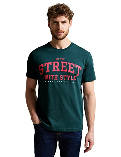 Street One MEN Herren Kurzarmshirt im College Style von Street One MEN