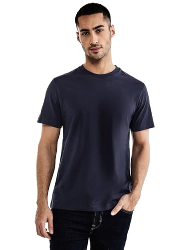 Street One MEN Herren Basic T-Shirt in Unifarbe Street One MEN Herren Basic T-Shirt in Unifarbe von Street One MEN