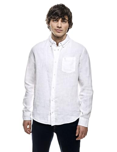 Street One MEN Herren Button Down Leinenhemd Street One MEN Herren Button Down Leinenhemd von Street One MEN